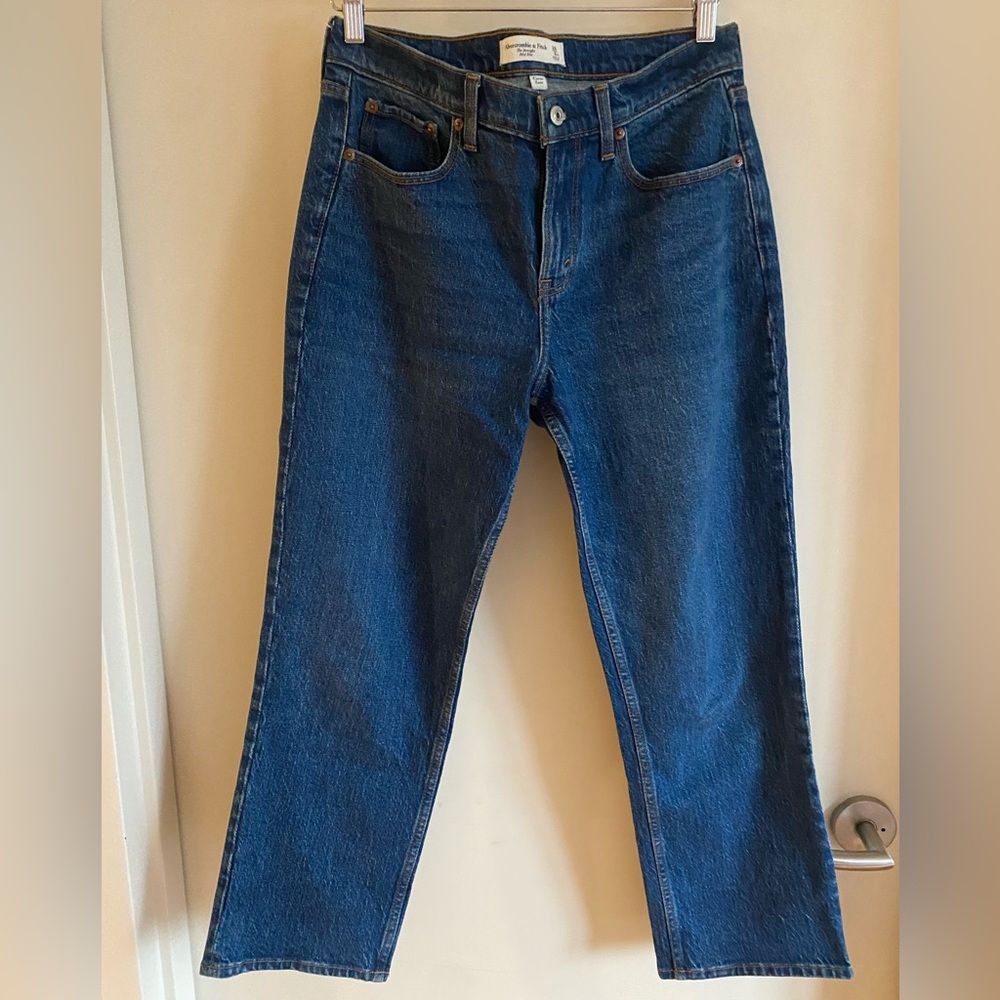 Abercrombie and Fitch, The Straight, Mid Rise Jeans